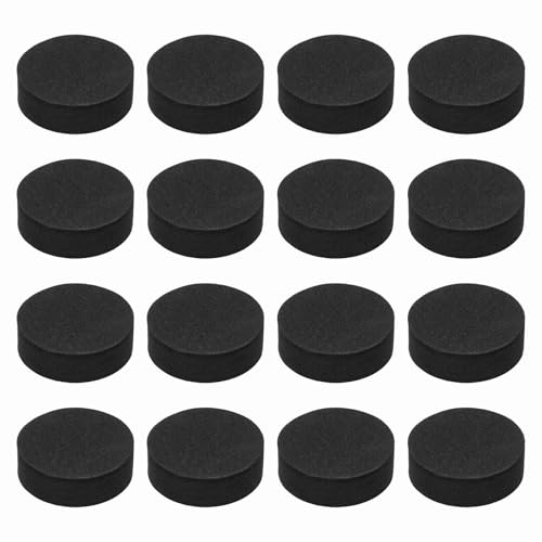 MECCANIXITY Single Sided Speaker Isolation Pads 35mmx12mm Round Black - size: 35mmx12mm