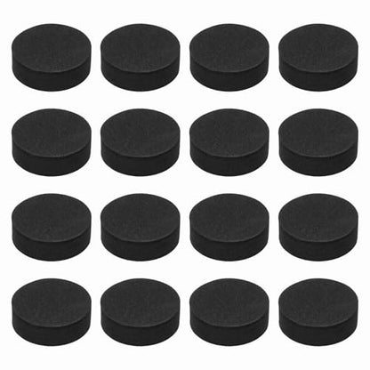 MECCANIXITY Single Sided Speaker Isolation Pads 35mmx12mm Round Black - size: 35mmx12mm
