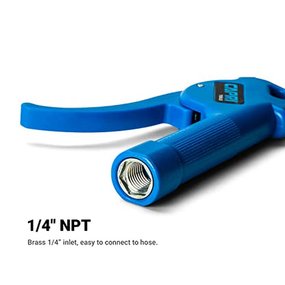Capri Tools 12 in. Air Blow Gun with Rubber Tip - size: 12"