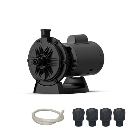 Dual Voltage 115/230Vac Pool Booster Pump, Alternative of PB4-60 - color: Dark Gray