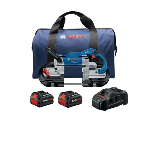 BOSCH GCB18V-5B26 18V 5 In. Deep Cut Band Saw Kit - style: w/ (2) 18V 6 Ah Batteries