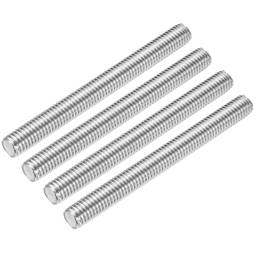 MECCANIXITY Fully Threaded Rod 1/2"-13 UNC Thread Pitch 304 Stainless Steel Right Hand Threaded Rods Bar Studs,6.89 inch 4 Pack - size: 1/2"-13 UNC x 6.89 inch