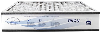Air Bear 20x25x5 Pleated HVAC Air Filter MERV 8 (2-Pack) (actual size: 19.75" x 24.25" x 4.9" in.) compatible part number 255649-102