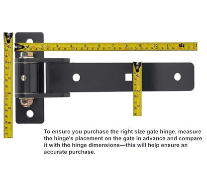 13'' Heavy Duty Strap Gate Hinges 900 LBS,180° or 90° Smooth Open Hinge