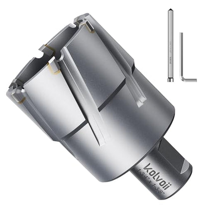 Kolvoii TCT Annular Cutter 1‑3/4" Diameter x 1‑3/8" Depth, Mag Drill Bit - size: 1-3/4" x 1-3/8"