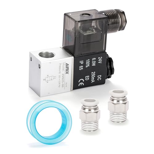 1/4" NPT Solenoid Valve 2V025-08, 2-Way Normally Closed, DC 24V, DIN - size: NPT1/4″/DC24/Junction on Box, style: 2-Way Solenoid Valve