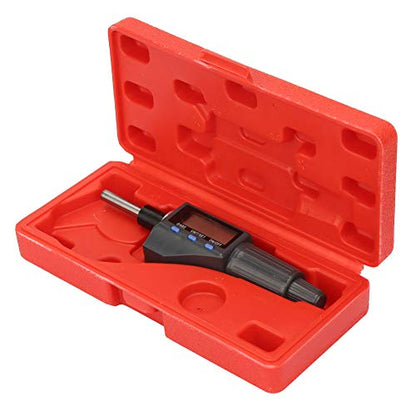 KIMISS 0.001mm Digital Micrometer Head 0-25mm Electronic Micrometer Head Support Unit Convert 0.001mm Digital Micrometer, KIMISS9go18ubve3
