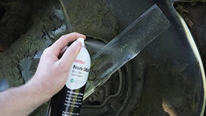 DuPont Teflon White Lithium Grease Aerosol Spray, 10 Oz. & Non-Stick Dry-Film Lubricant Aerosol, 10 oz