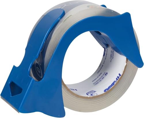 Duck Brand High Performance Packaging Tape, 3" Core Reusable Dispensers