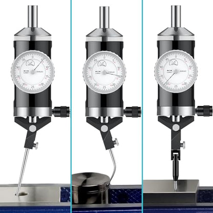 HDLNKAK Coaxial Centering Indicator 0-0.15'', 0.0005'' Resolution with Case