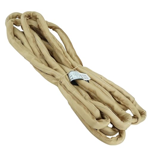 Chenango Supply VR4 25ft Tan Endless Round Polyester Rigging Sling - size: 25 ft