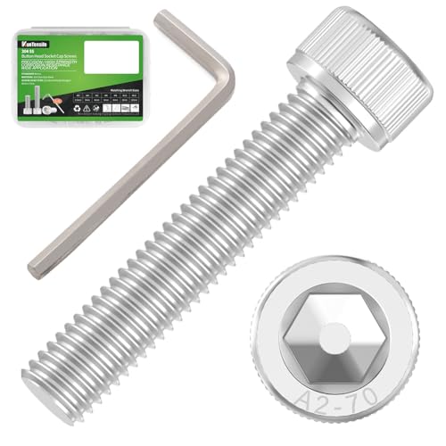 120 Pcs M2 x 10mm Button Head Socket Cap Screws - 304 Stainless Steel - size: M2x10