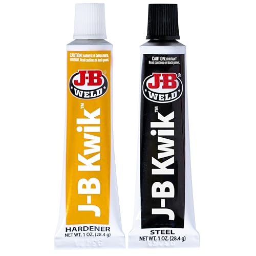 J-B Weld 8276 KwikWeld Quick Setting Steel Reinforced Epoxy - Dark Grey 2 oz - size: 2 oz