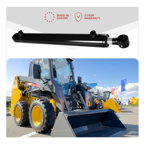 Double Acting Hydraulic Cylinder - Tang Hydraulic Cylinder 3500 PSI Agriculture Standard 3" bore 14" Stroke (3x14) - color: 3" Bore, size: 14" Stroke