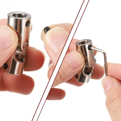 MECCANIXITY Steering Universal Joint Shaft Coupling 2.3mm to 3mm ID 6Pcs - size: 2.3mm to 3mm ID