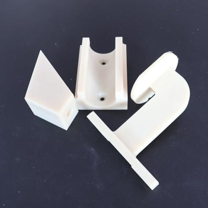 White ABS Plastic Sheet 8" x 12" x 1/2"(12.7MM) Thick White Rigid Thermoplastic Sheet (Upgrade Surface) 0.50Inch Flexible High Tensile ABS Moldable Plastic Panel for Crafts, DIY, Signs - color: White, size: 8" x 12" x 1/2"