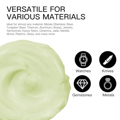 Diamond Paste Polishing Compound, 3,000 Grit, 40 G, Light Scratch Removal - size: 3,000Grit, style: 1.41 oz (40g)