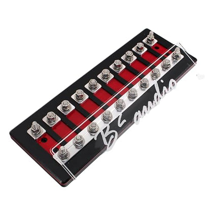 10 Spot Heavy Duty ANL Fuse Distribution Block w/Acrylic B2 Audio Cover (10 Spot) - size: 10 Spot