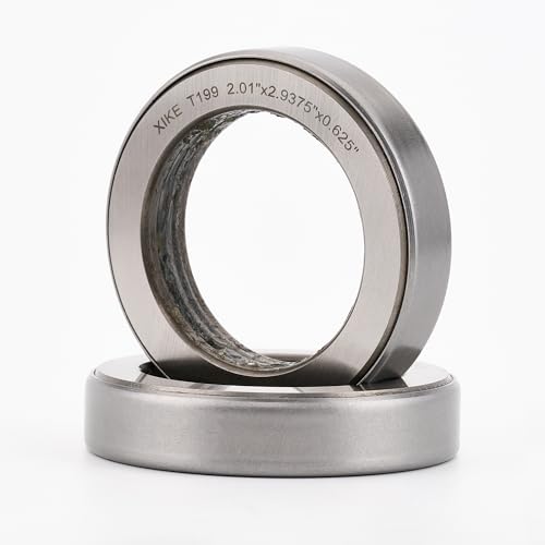 XIKE T199, Thrust Tapered Roller Bearing, 2.01 Inch Bore, 2-Pack - size: T199x2