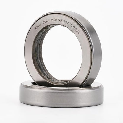 XIKE T199, Thrust Tapered Roller Bearing, 2.01 Inch Bore, 2-Pack - size: T199x2