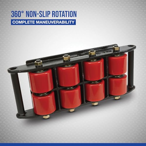 Strongway Machinery Mover, 26,400-Lb. Capacity, 8 Rollers