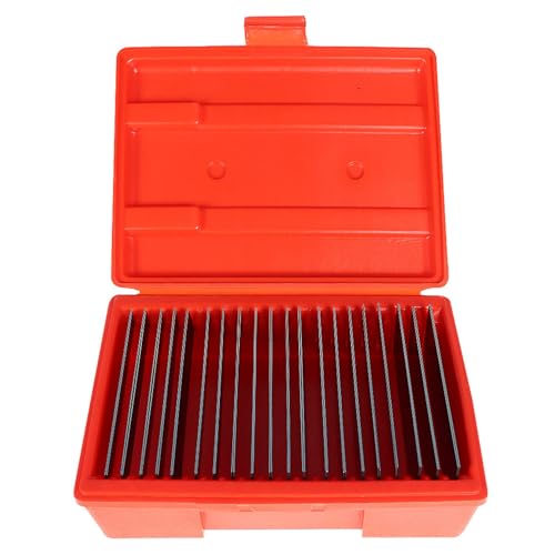 findmall 20 Pair 1/32 x 6 Accuracy Parallel Block Set .0001 Hardened Accuracy Machinist Tools with Case - size: 20 Pair 1/32