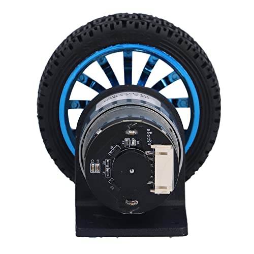 Encoder Motor Set, 15.5mm Shaft Diameter Micro DC Gear Motors DC12V for DIY Smart Car(1000RPM)