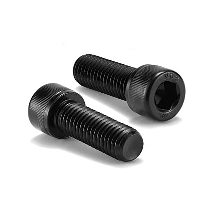 1/4-20 x 1-1/2" Socket Head Cap Screws Bolts, 10Pcs 304 Stainless Steel 18-8, Allen Socket Hex Drive, Full Thread, Black Oxide by SG TZH(with Hex Spanner) - size: 1/4-20 x 1-1/2"