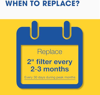 Aerostar Air Filter 16x20x2 MERV 13 AC Filter, HVAC, Furnace Filter, 6 Pack - style: 6 PACK