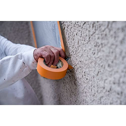 Scotch Heavy Duty Painter's Tape, 6 Rolls, 1.41 in x 60.1 yd, for Use On Vinyl, Carpet, Metal, & Plastic, Indoor & Outdoor Masking Tape, Bonds Aggressively, 3-Day Clean Removal (2020+-36AP6) - size: 1.41" Width, style: 6 rolls