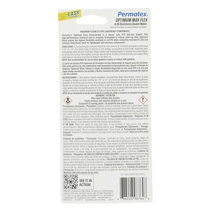 Permatex 27037 Optimum Black Gasket Maker, 3 oz - size: 3 Fl. Oz., style: Optimum
