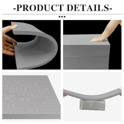 Adhesive Foam Padding Closed Cell EVA Foam Sheets Insulation Board Foam Sheet Pad with Sticky Back (1, Gray, 12x59x1/16 inch) - color: Gray, size: 12x59x1/16 inch