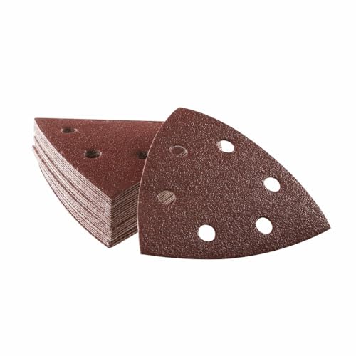Bosch SDTR082C 25 pc. 3-3/4 in. 80 Grit Detail Sanding Sheets for Wood - size: 25 Pack, style: 80 Grit