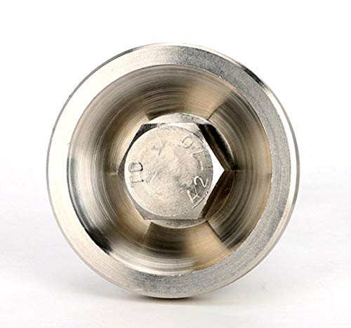 Leveling Screw Leg Heavy Duty Carbon Steel Nickel Plated 4" Adjustable Feet Leveler for Furniture Mechanical Equipment Pack of 2