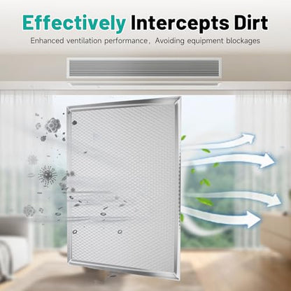 2Pcs 10-3/4" x 8-3/4" Washable Filter Kit Replace for SV66133 MERV-8