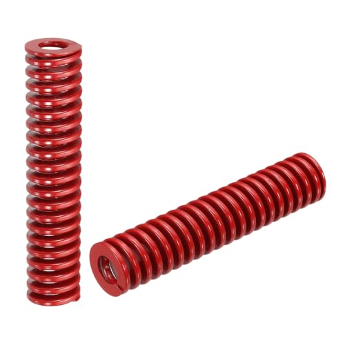 HARFINGTON 2pcs Die Spring 3/4" OD x 3.5" Free Length SMH4014, Red - size: 3/4" OD x 3.5" Free Length