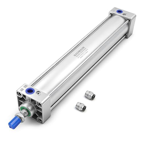 BAOMAIN Pneumatic Air Cylinder 2-1/2" Bore 13.78" Stroke SC63x350