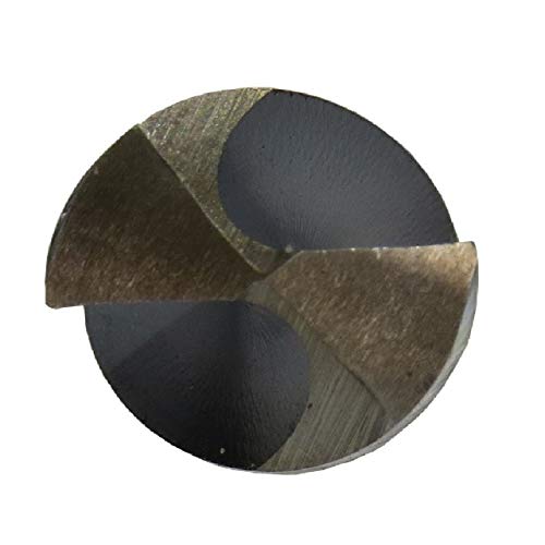 Drill America KFDRSD3/8X19/32 19/32" Reduced Shank High Speed Steel Black & Gold KFD Drill Bit with 3/8" Shank, KFD Series - size: 19/32", style: 3/8" Shank