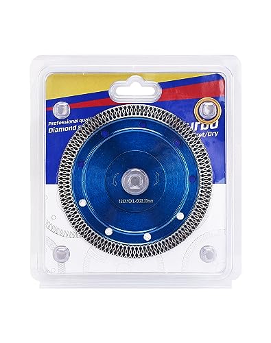 5" Super Thin Diamond Tile Blade Porcelain Cutting Blade for Cutting Granite Marble Ceramics Porcelain Tiles - size: 5"