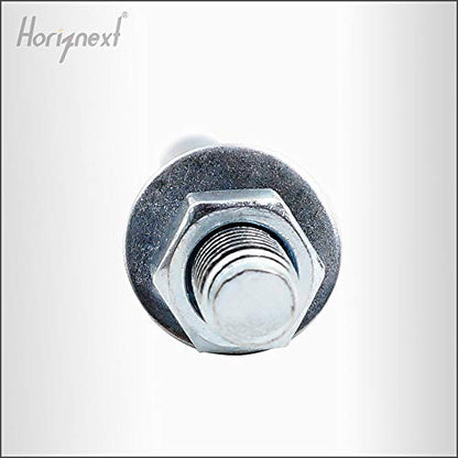 1/2 Concrete Anchors, 1/2 Wedge Anchors Bolts, 3-3/4" L, 10 Pcs - size: 1/2" x 3-3/4"