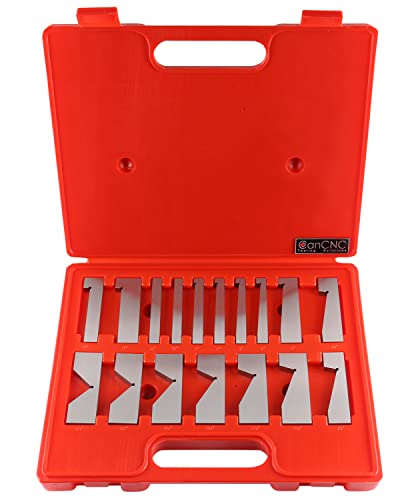 Accusize 17 Pc Precision Angle Block Set, Hardened Steel