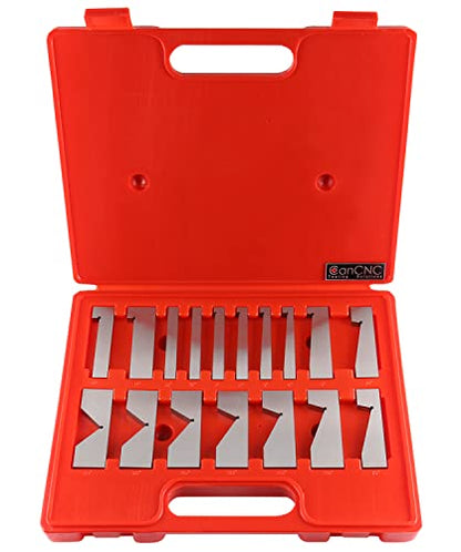 Accusize 17 Pc Precision Angle Block Set, Hardened Steel