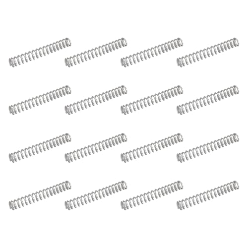 uxcell 50Pcs 304 Stainless Steel Compression Springs,0.5mmWD, 3mm ODx20mm L - size: 3mmx20mm