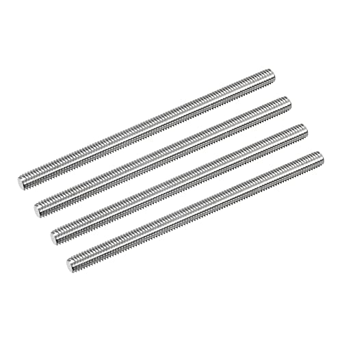 MECCANIXITY Fully Threaded Rod M6x100mm 1mm Thread Pitch Right Hand Rods - size: M6 x 100mm