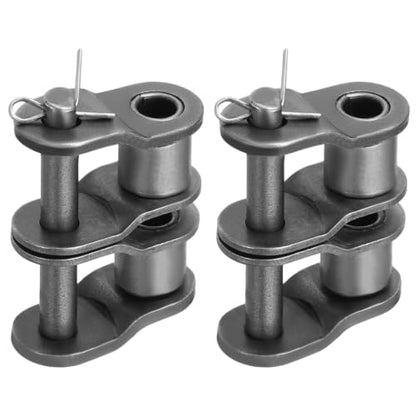 PATIKIL Double Chain Offset Half Link Roller 3/8 Inch, 2Pcs - size: 3/8 Inch - 06B