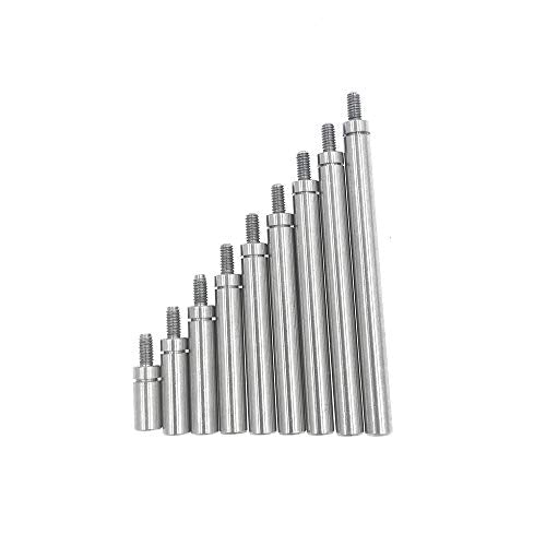 Dial Indicator Extension Stem Rod 4.5mm Diameter M2.5 Thread (A Set) - style: A SET