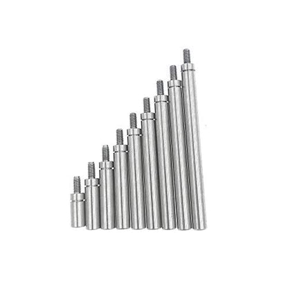 Dial Indicator Extension Stem Rod 4.5mm Diameter M2.5 Thread (A Set) - style: A SET