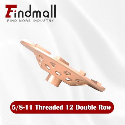 findmall 7 Inch 12 Turbo Diamond Segments 5/8 Inch -11 Arbor Grinding Wheels Diamond Cup Grinding Wheels Fit for Concrete and Masonry Available - size: 7 inch 12 segments