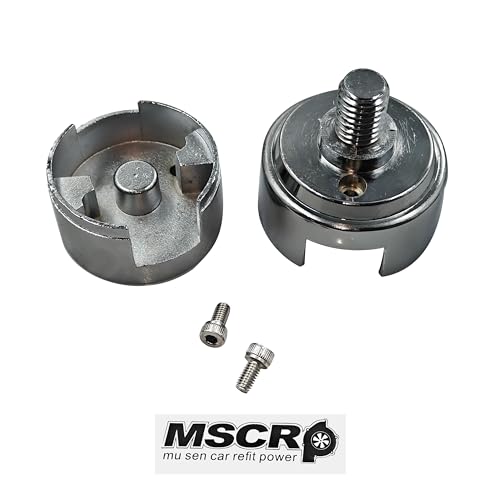 1/2"-13 Thread-On Shift Knob Chrome Mounting Adapter
