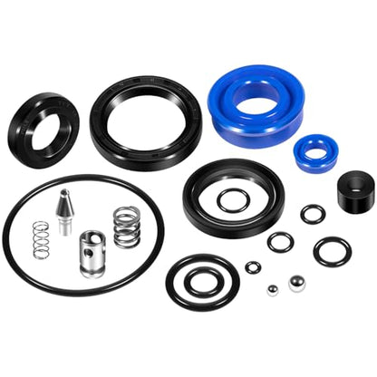 Super Seal Kit for Manual Pallet Jack Truck, Replaces BI 52103704-SUPER – Complete Hydraulic Seal Repair Kit – Compatible with Bishamon BS-55 BS-65